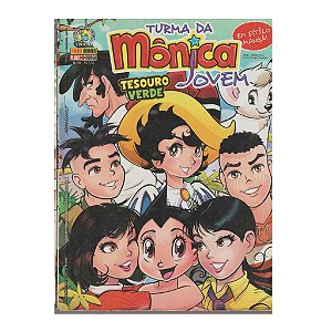 TURMA DA MÔNICA JOVEM TESOURO VERDE MAURICIO DE SOUZA
