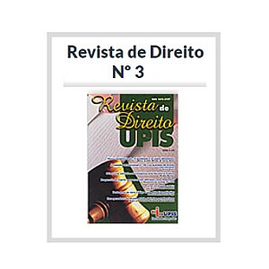 REVISTA DE DIREITO UPIS UPIS FACULDADES INTEGRADAS