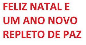 RETORNAREMOS EM 2026 - FELIZ NATAL E UM ANO NOVO REPLETO DE PAZ