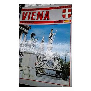 240 FOTOS EN COLOR PLANO DE LA CIUDAD VIENA Y ALREDORES EDITORA BAUER