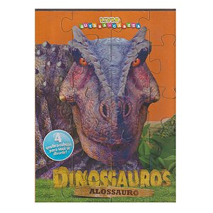DINOSSAUROS ALOSSAURO SEM QUEBRA CABEÇAS - CIRANDA CULTURAL