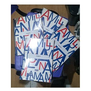 CURSO DE INGLÊS ALUMNI 4 VOLUMES LEVEL 3, 4, 5, 6