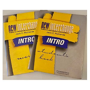 NEW INTERCHANGE LIVRO e CADERNO DE EXERCÍCIOS - JACK C. RICHARDS