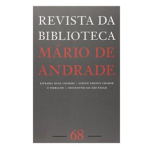 Revista Da Biblioteca Mário De Andrade 68 - imprensa Oficial