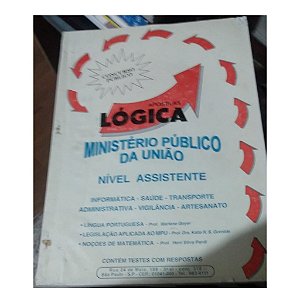 Concurso Ministério Público Da União - Editora Lógica