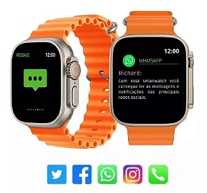 Relógio Smart Watch T800 Ultra