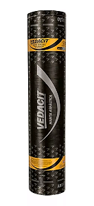 Manta asfáltica acabamento alumínio 3mm TIII Vedacit - 10m2