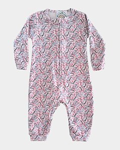 Macacão Bebê 100% Algodão Girafinhas