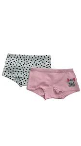 Kit 2 Calcinhas Boxer Infantil Cachorrinho