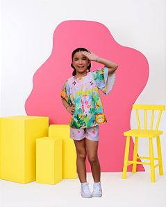 Conjunto Infantil Menina Festa na Floresta