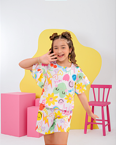 Conjunto Batinha Alice Corações