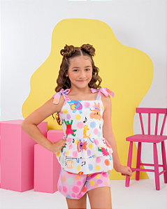 Conjunto Infantil Batinha Encanto