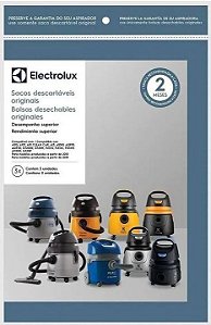 Kit C/3 Filtro Saco Original Aspirador de Pó Electrolux Flex / Aqp10  / Aqp20 / Awd01 / A10n1