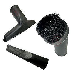 Kit 3 Bicos Redondo Escova, Carpete e Canto Fresta Aspirador de Pó Electrolux Easy Box 1600w ( Específico Electrolux 36m