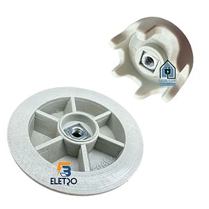 Kit Arraste do Copo e Arraste do Motor para Liquidificador Oster Oliq601 Oliq605 Oliq610 Oliq615 ( CJ CINZA )