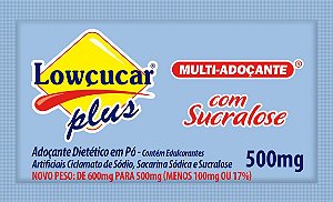 Adoçante Lowçucar Multi 1000X5MG