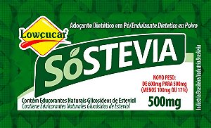 Adoçante Lowçucar Só Stévia 1000X5MG