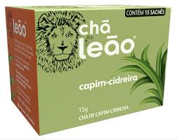 CHA LEAO CAPIM CIDREIRA 15X1G