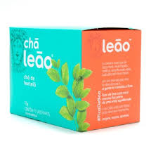 CHA LEAO HORTELA 36X15X1G