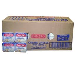 CREAM CHEESE DANUBIO 144X18G