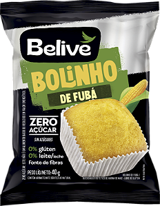 BOLINHO BELIVE FUBA 6X10X40