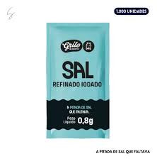 SAL REFINADO GRILO 1000X0,8G