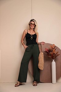 Calça Pantalona Carlotta - Lisa