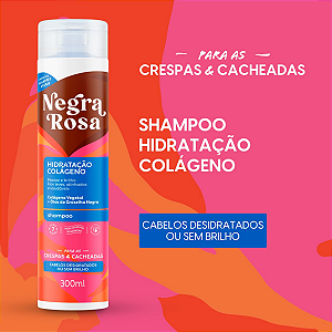 Shampoo Hidratação Colágeno Negra Rosa 300ml