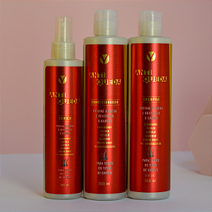 Kit Tratamento Queda de Cabelo - Antiqueda (3 Produtos) -tratemento cosmético da queda capilar - Viver+