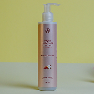 Loção hidratante desodorante corporal algodão e amêndoas 200ml - Viver+