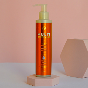 Leave-in Multibenefícios 180 ml - termoprotetor e filtro UV - Viver+
