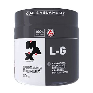 Glutamina L-G Max Titanium - 300g