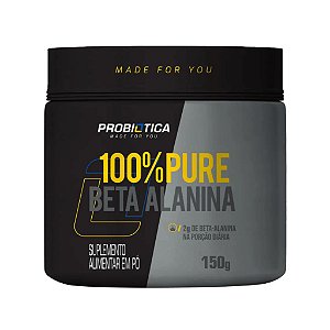 100% Pure Beta Alanina Probiotica - 150g