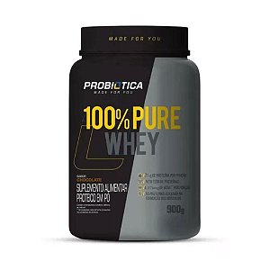 100% Pure Whey Probiótica - Pote 900g