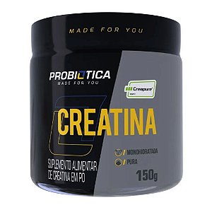 Creatina Creapure Monohidratada Probiótica - 150g