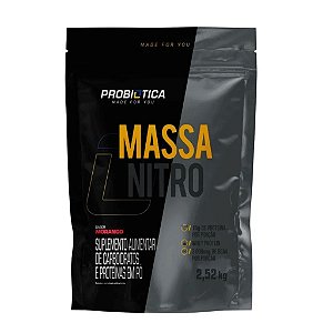 Massa Nitro Probiótica - Refil 2,52kg