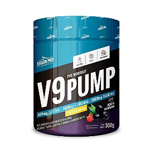Pré Treino V9 Pump Shark Pro - 300g