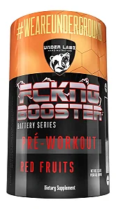 Pré Treino Fckng Booster 600gr - Under Labz Sabor Red Fruits