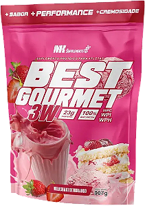 BEST WHEY GOURMET 3W - REFIL - MORANGO