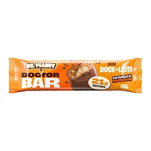 Barra de Proteína Dr Peanut Doctor Bar Doce de Leite 62g - VAL. 31/03/2026