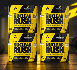 COMBO - 4 X Nuclear Rush | 100g - LARANJA, GUARANÁ,ABACAXI E LIMÃO - VAL. FINAL/05/2026