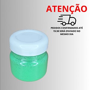 Pigmento em pó Verde Claro para resina epoxi / velas 15 gramas