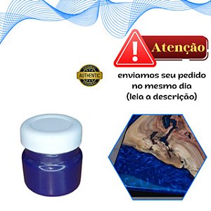 Pigmento em Pasta Azul Ftalo para resina epoxi / velas 50 gramas