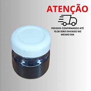 Pigmento em pó preto para resina epoxi / velas 15 gramas