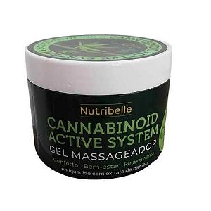 GEL DE MASSAGEM CBA CANNABINOID NUTRIBELLE BIO INSTINTO 250G
