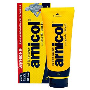 GEL DE MASSAGEM ARNICOL COM SEBO DE CARNEIRO DEMAZON 50G