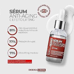 SERUM DERMACHEM ANTI AGING E EFEITO LIFTING DERMACHEM 30ML