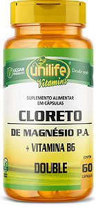 CLORETO DE MAGNESIO UNILIFE 800 MG 60 CAPSULAS
