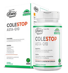 COLESTOP ASTA - Q10 FITOESTEROIS UNILIFE 450MG 60 CAPSULAS