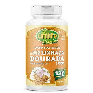 OLEO DE LINHACA DOURADA UNILIFE 1200MG 60 CAPSULAS